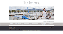 Desktop Screenshot of 10knots.com.au